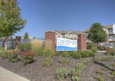 The Landings Entry Sign