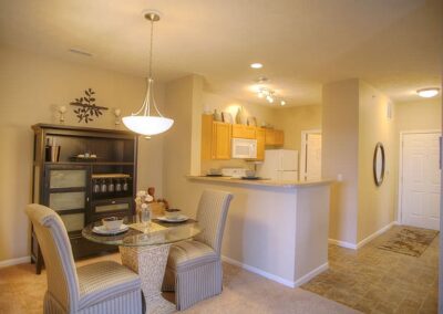 The Landings Kitchen + Dining Area